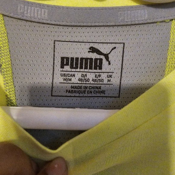 Yellow puma shirt - Picture 3 of 3